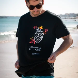 Colección Activistas del Amor porCausa camiseta solidaria